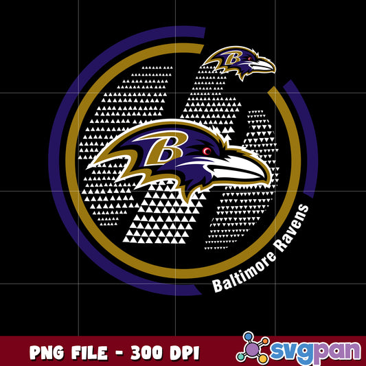 Baltimore ravens circle logo design png, nfl teams logo png, nfl 2025 png
