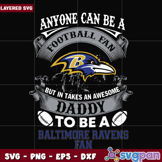 Baltimore ravens fan quotes svg, nfl games svg, nfl league svg