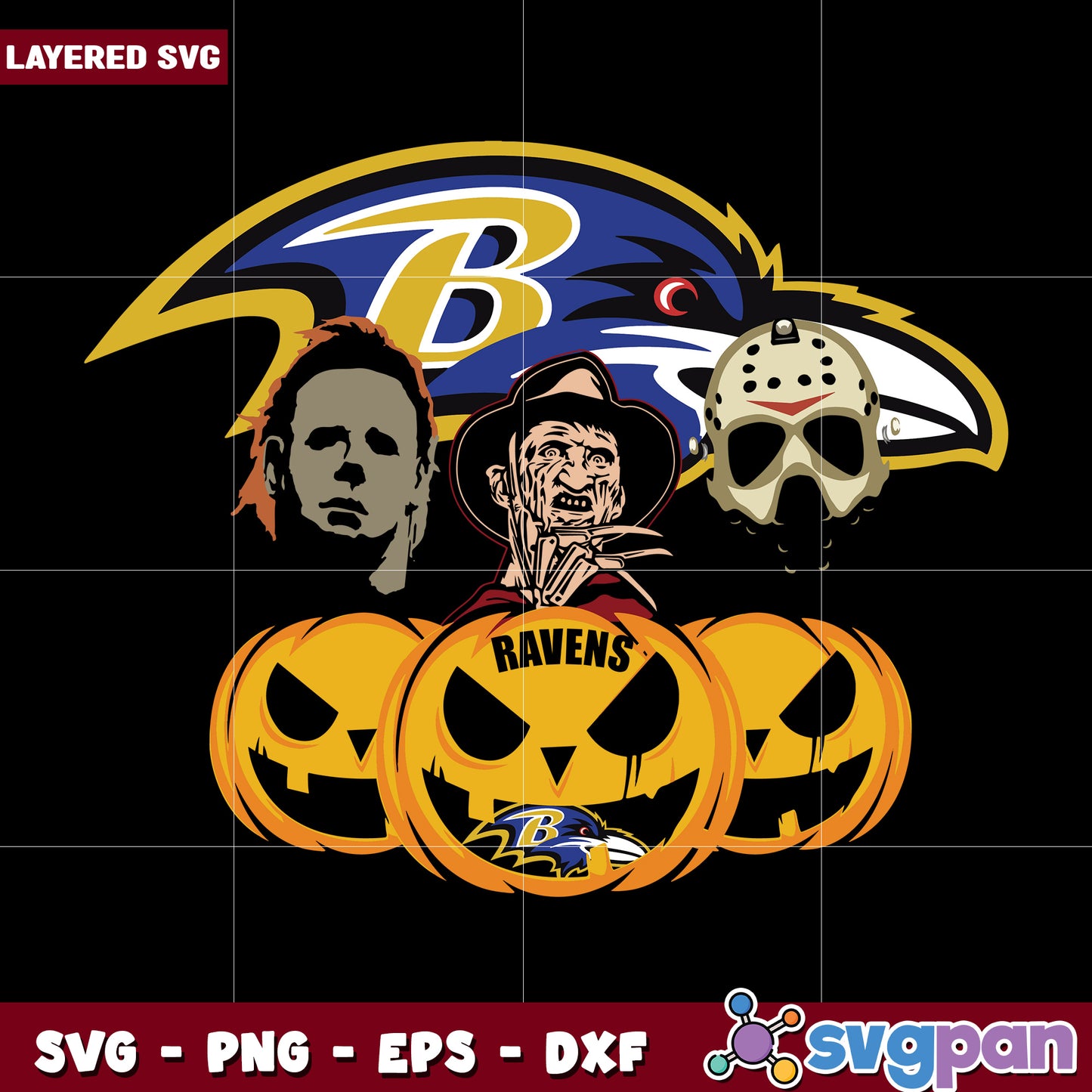 Baltimore ravens svg, nfl teams svg, baltimore football fan design svg