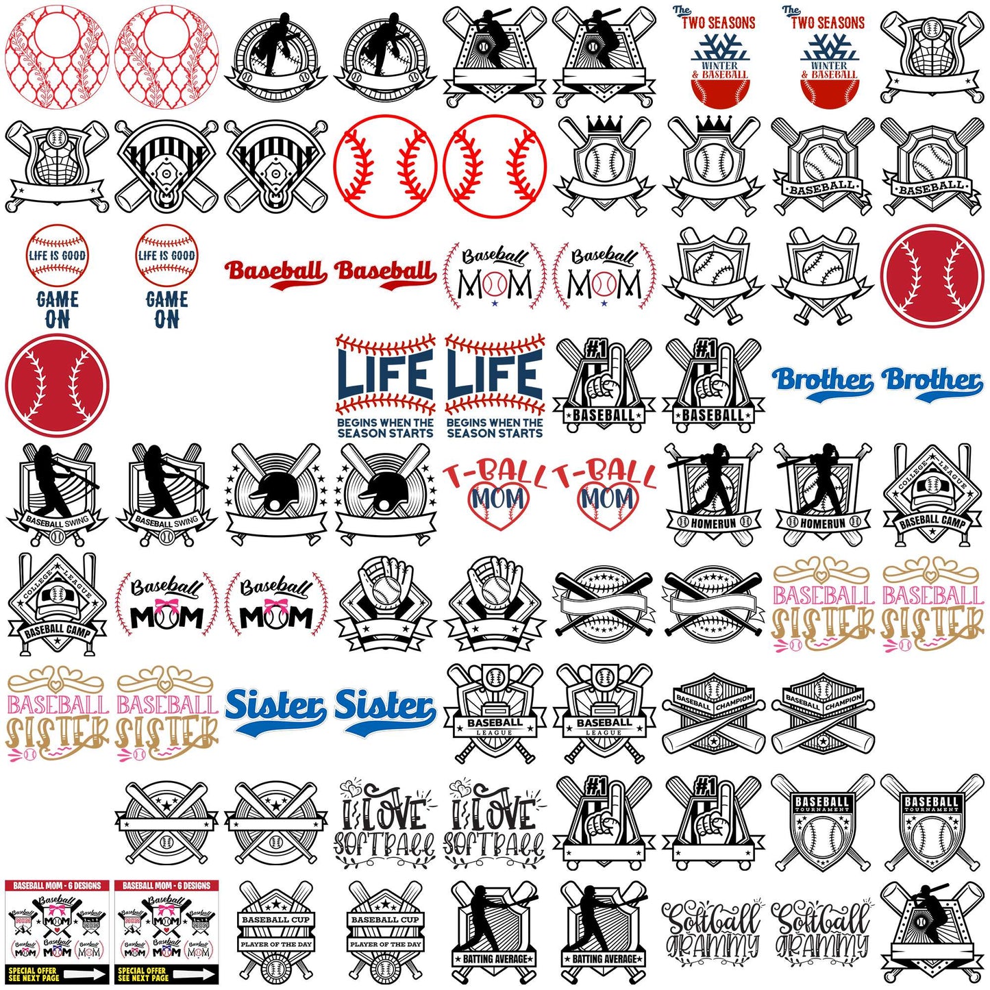 Baseball collections svg bundle, baseball scores svg, baseball reference svg