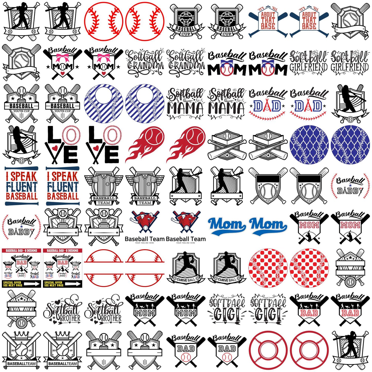 Baseball collections svg bundle, baseball scores svg, baseball reference svg