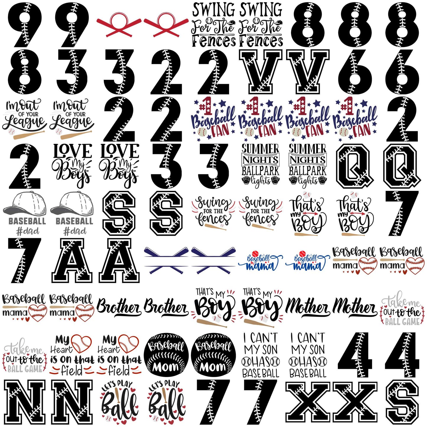 Baseball collections svg bundle, baseball scores svg, baseball reference svg