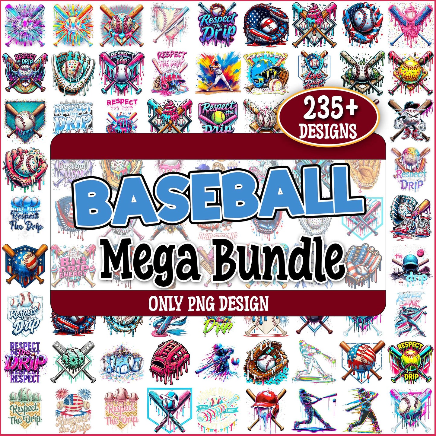 Baseball png bundle