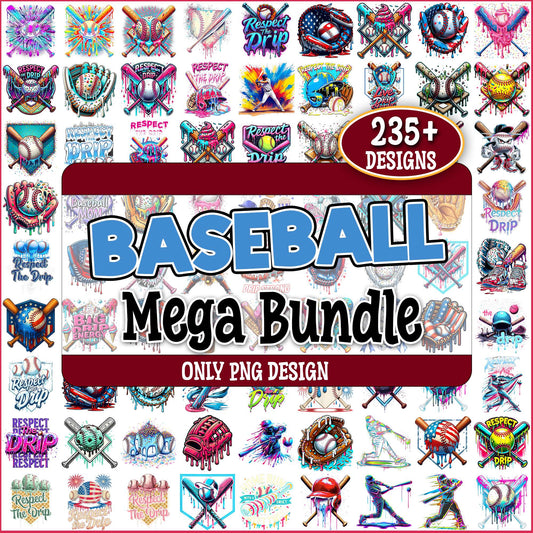 Baseball png bundle