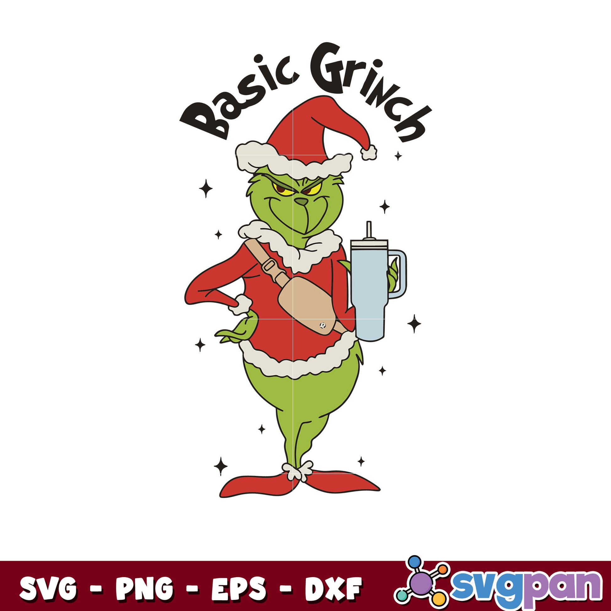 Basic grinch retro whoville university svg