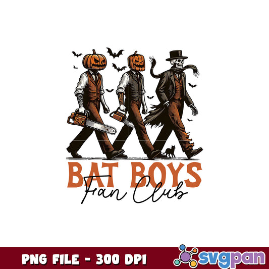 Bat boys fan club  png, halloween cartoons​ png, happy halloween png