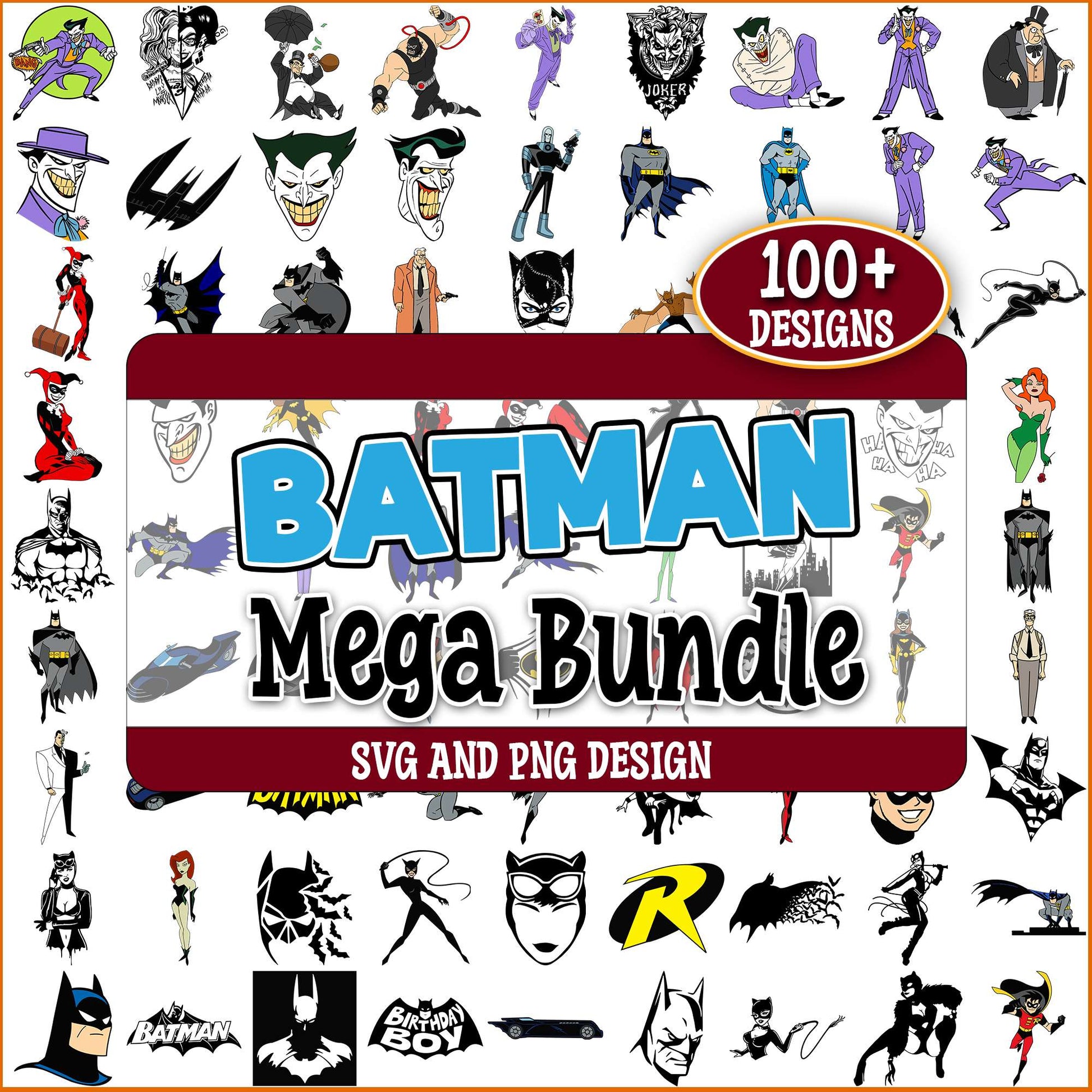 Batman birthday boy svg bundle