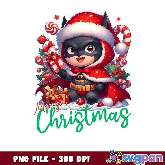 Batman in christmas png, last christmas png, spirit christmas ​png