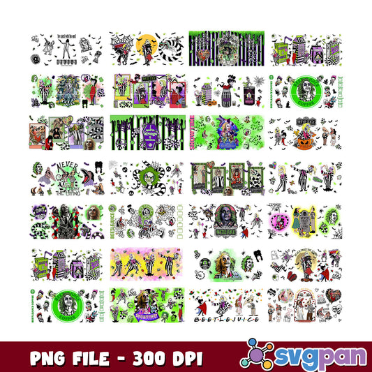 Beetlejuice PNG Bundle - 20+ Designs