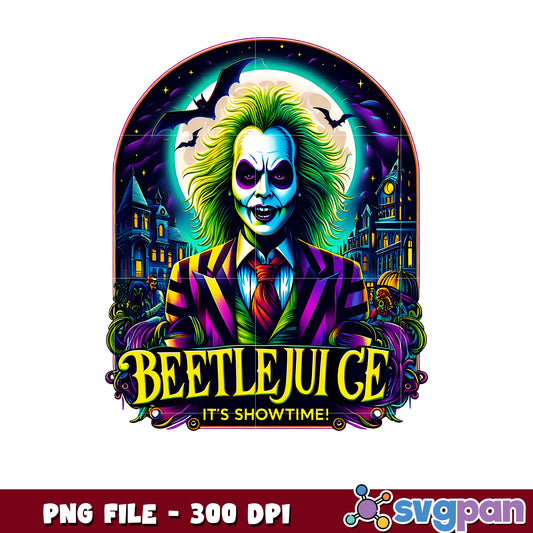 Beetlejuice joker png, trick or treat png, halloween holiday png