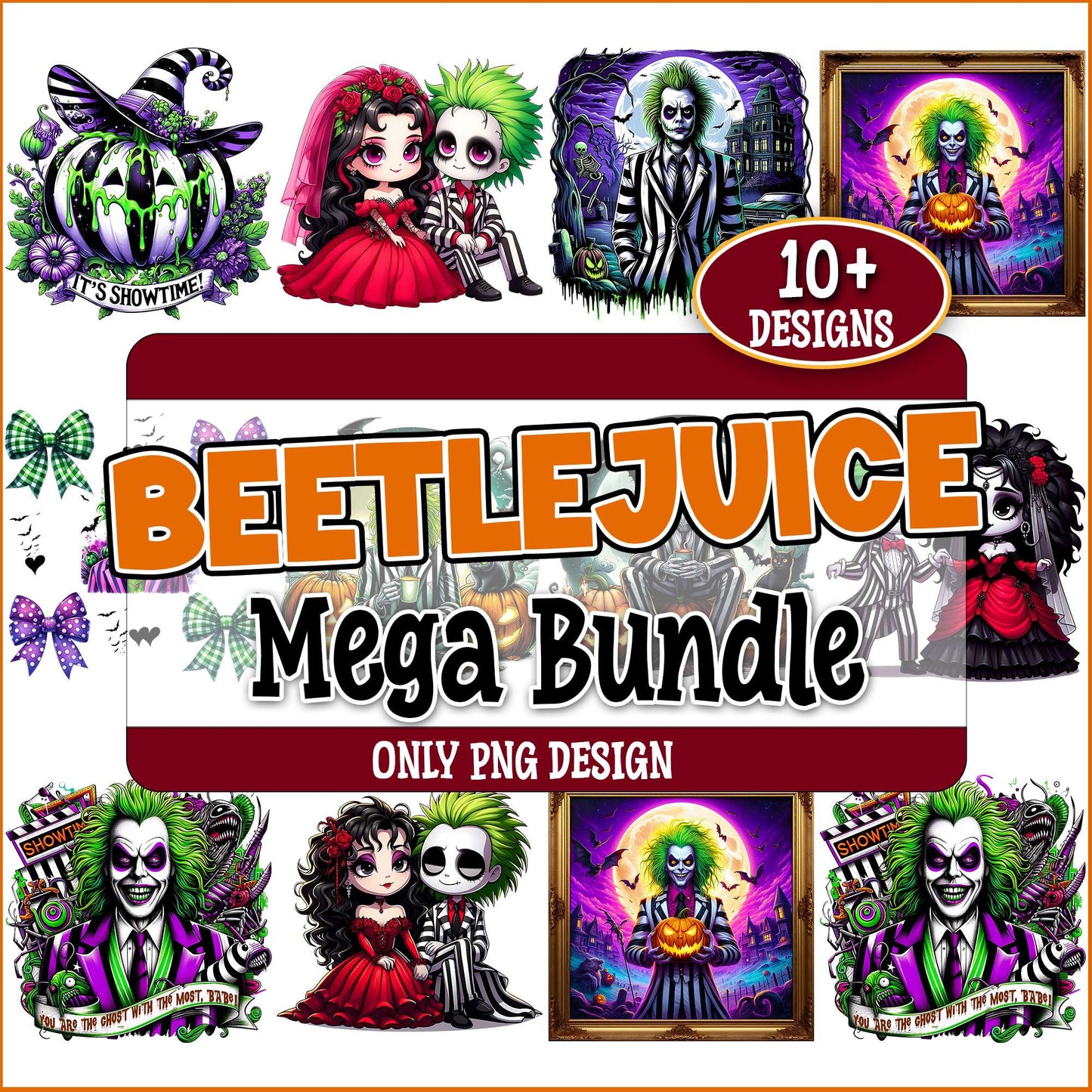 Beetleween png bundle