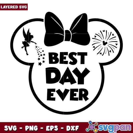 Best Day Ever SVG Disney Minnie Mouse