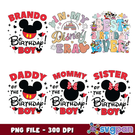 Best birthday ever png bundle