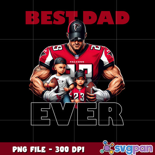 Best dad ever atlan ta falcons png, national football league png, nfl falcons png