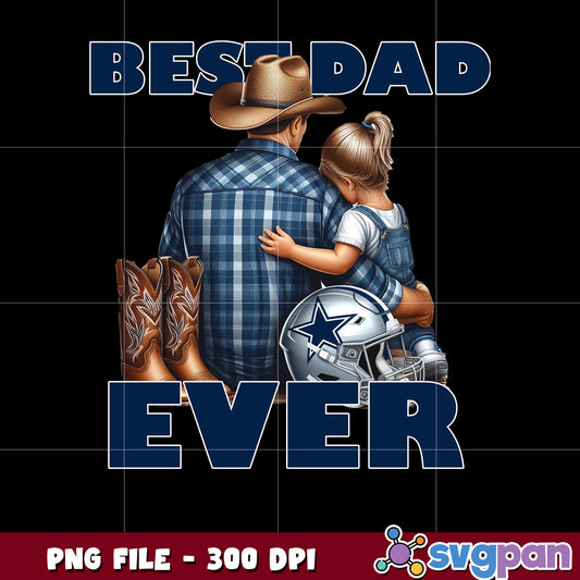 Best dad ever dallas cowboys png, national football league png, nfl cowboys png