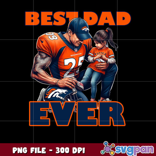 Best dad ever denver broncos png, national football league png, nfl broncos png