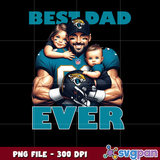 Best dad ever jacksonville jaguars png, national football league png, nfl jaguars png