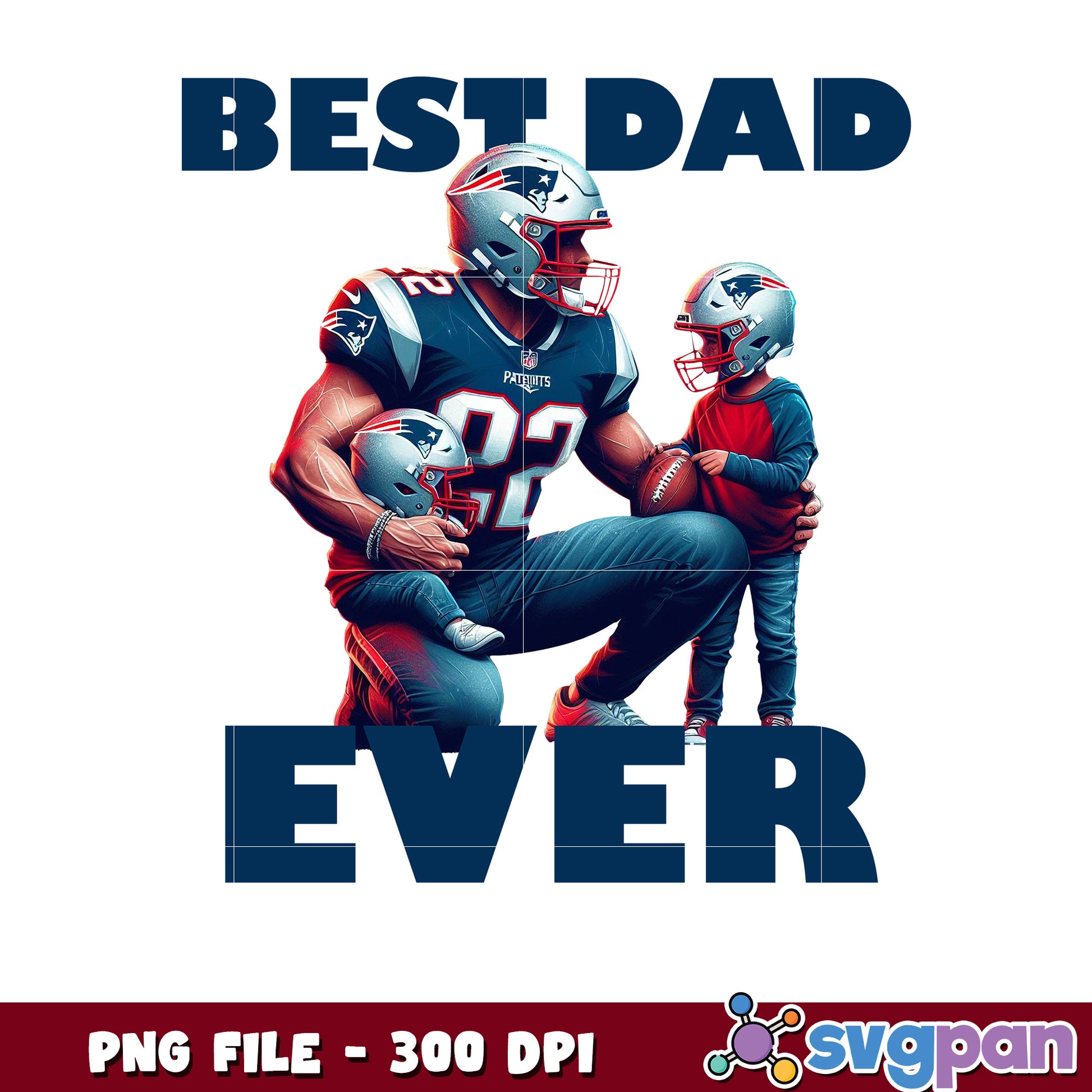 Best dad ever new england patroits png, national football league png, nfl patriots png