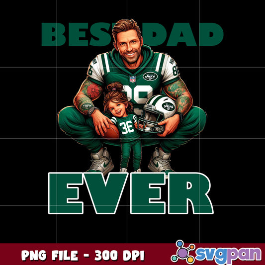 Best dad ever new york jets png, national football league png, nfl jets png