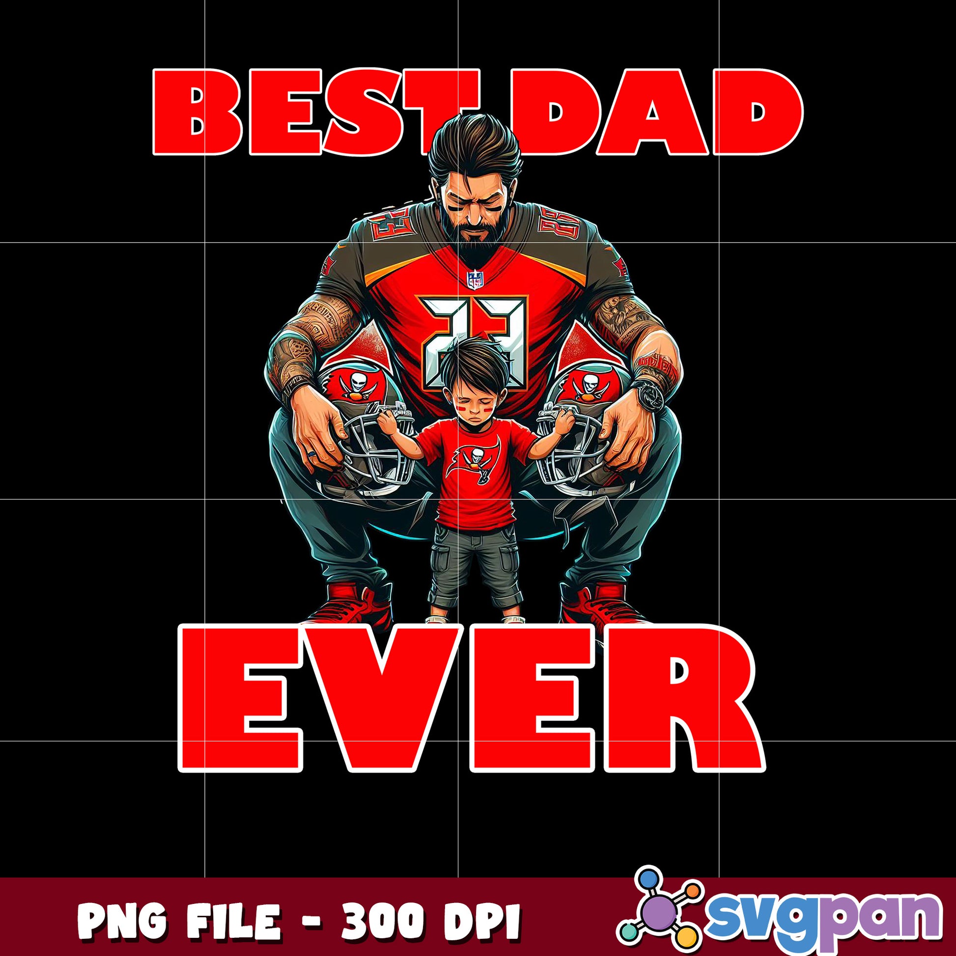Best dad ever tampa bay   buccaneers png, national football league png, nfl buccaneers png