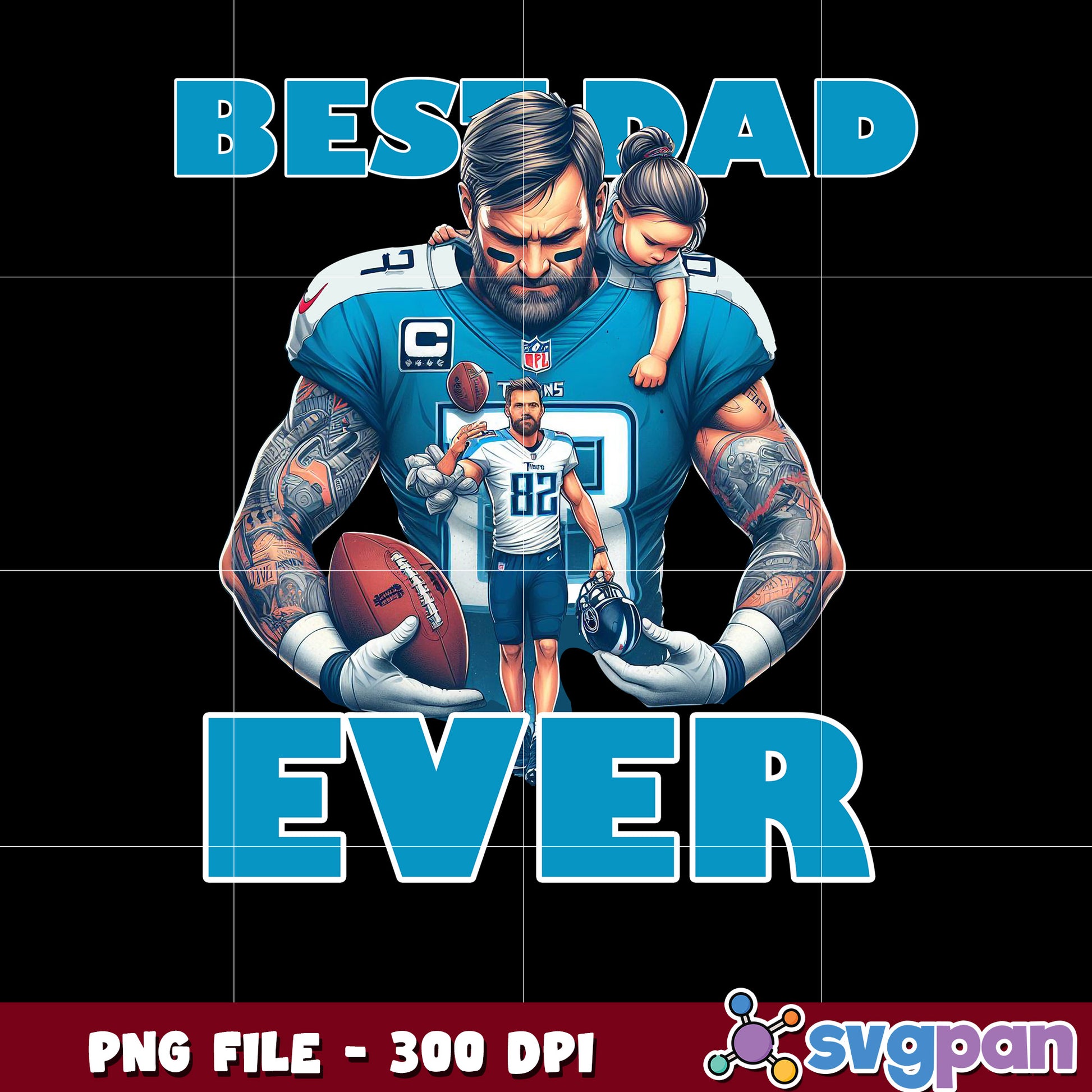 Best dad ever tennessee titans png, national football league png, nfl titans png