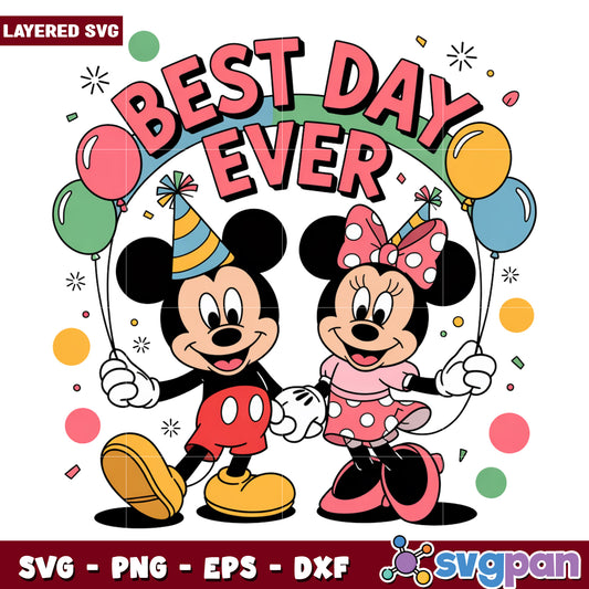 Best day ever png, summer time png, disneyland holiday png