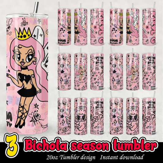 Bichota Season Tumbler PNG Bundle Download