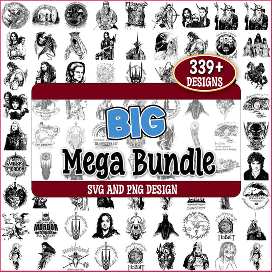 Big lotr svg bundle