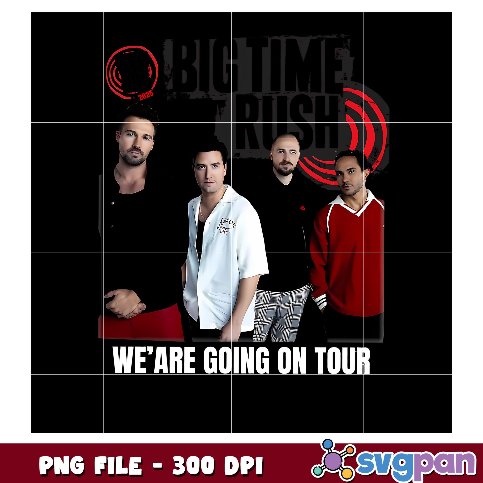 Big time rush members png, boy band png, pop music group png