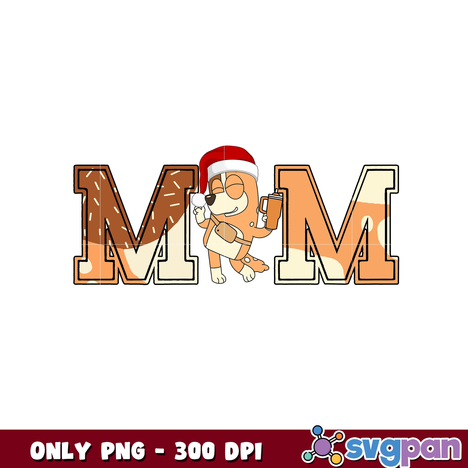 Bingo mum chilli christmas png