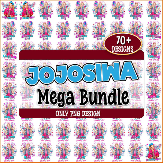 Birthday girl jojo siwa png bundle