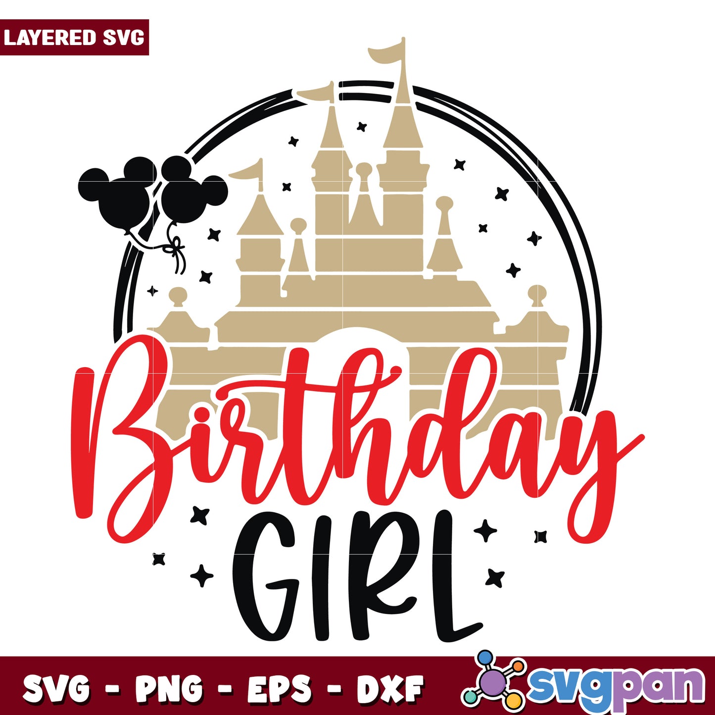 Birthday girl svg, disney mickey mouse svg, disney trip svg