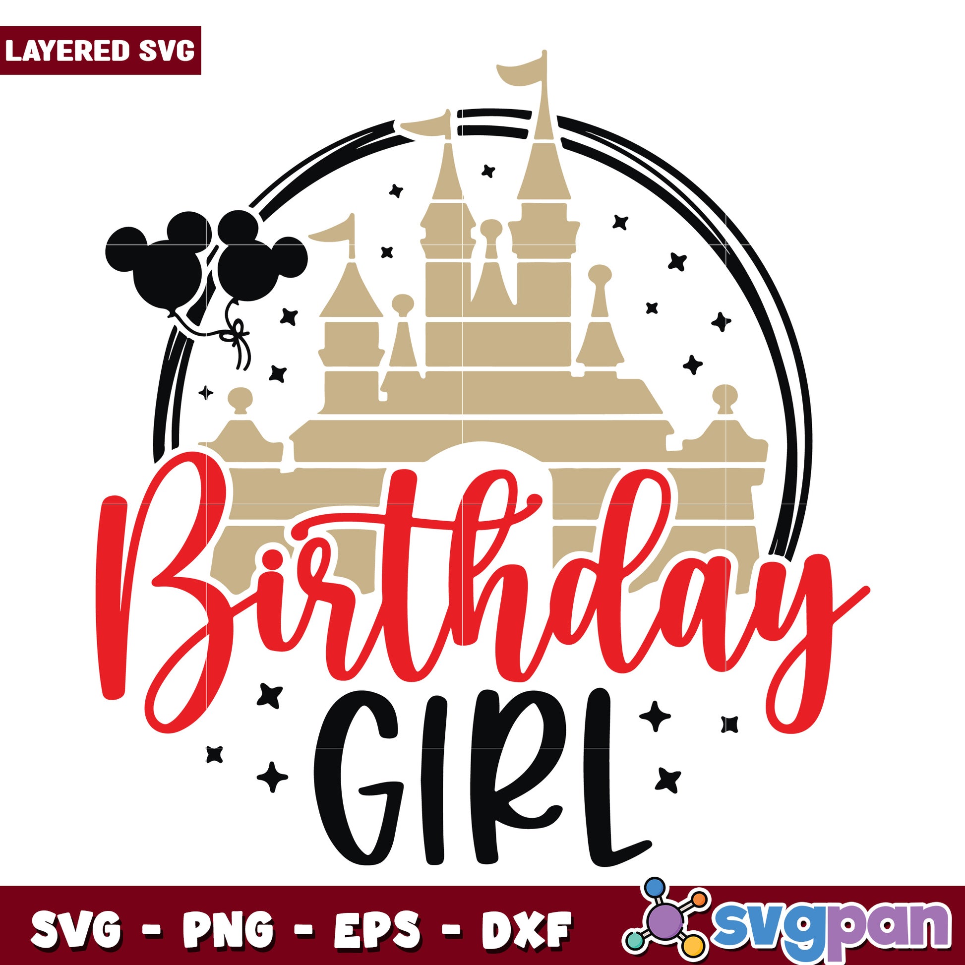 Birthday girl svg, disney mickey mouse svg, disney trip svg