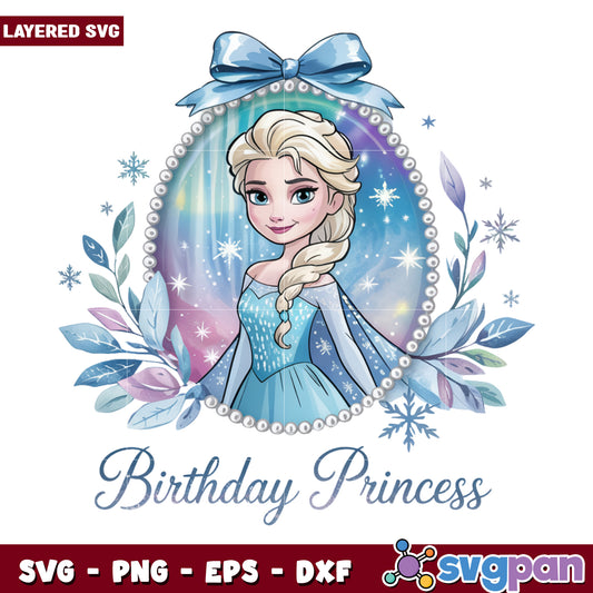 Birthday princess png, disney summer vacation png, disney princess​ png