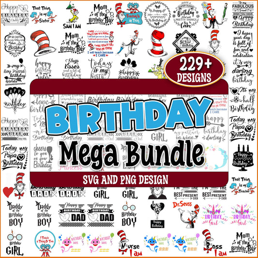 Birthday special svg bundle