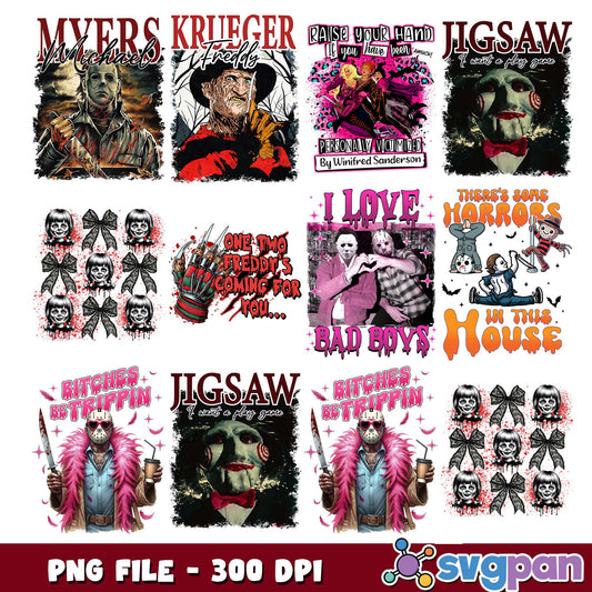 Bitches be trippin png bundle