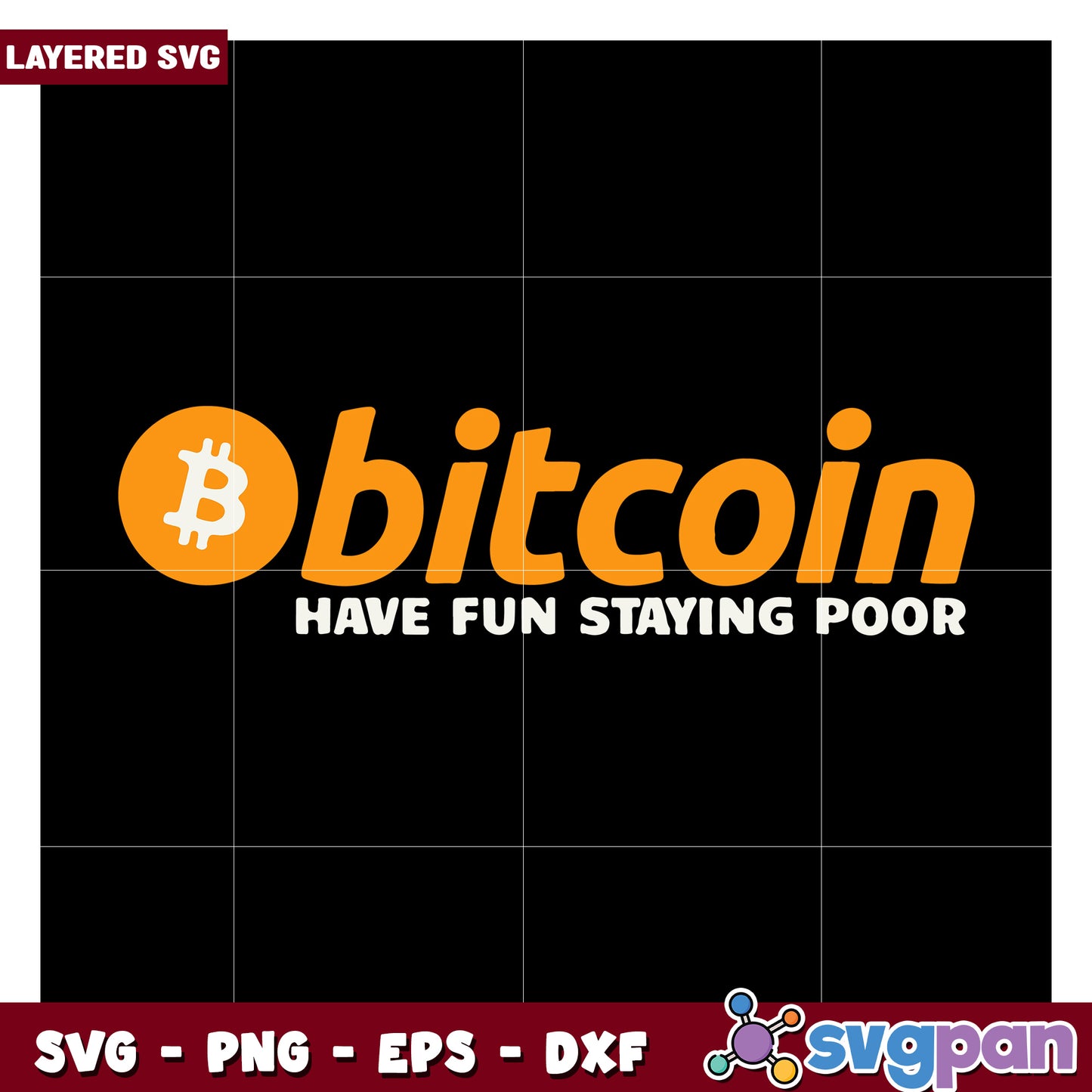 Bitcoin Graphic Design, enjoy creativity with unique SVG art