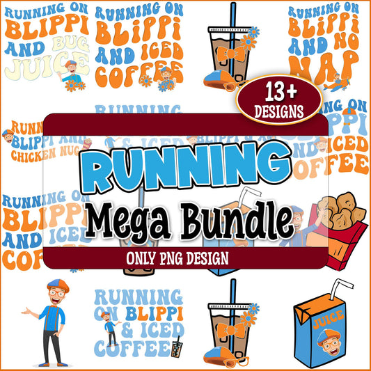 Blippi juice png bundle