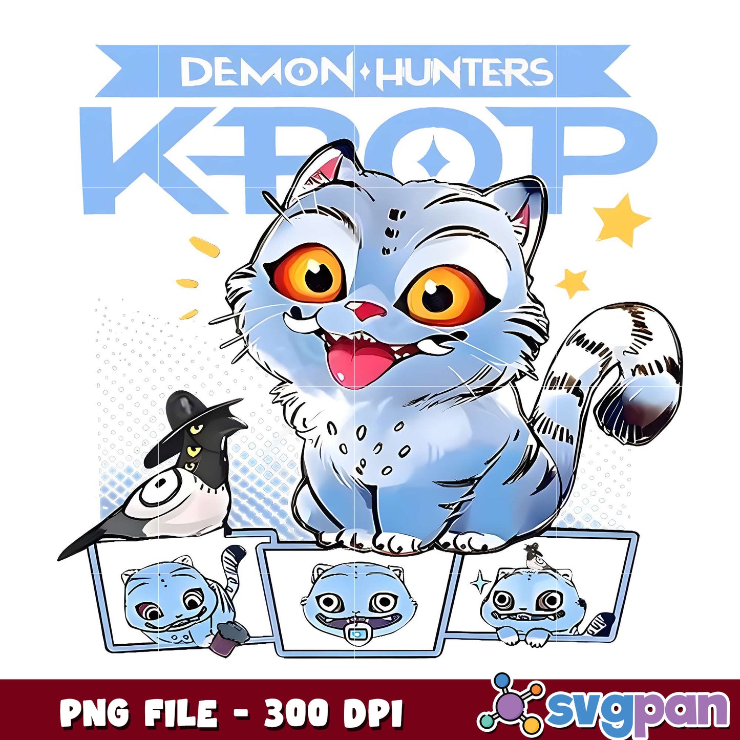 Blue tiger kpop demon hunters png, kpop demon hunters png, blue tiger demon hunters png