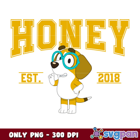 Bluey Honey est 2018 png