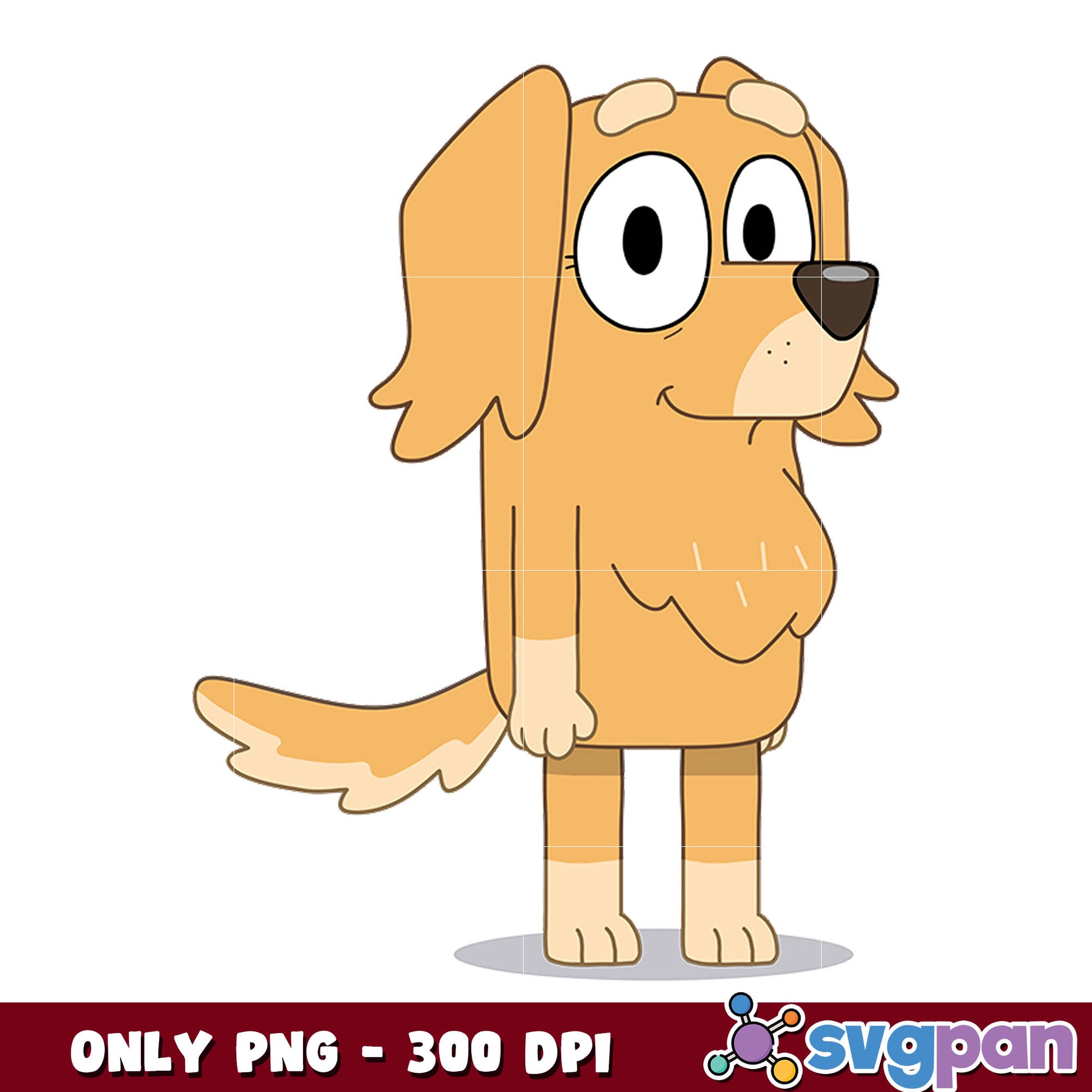 Bluey Mrs Retriever cartoon png