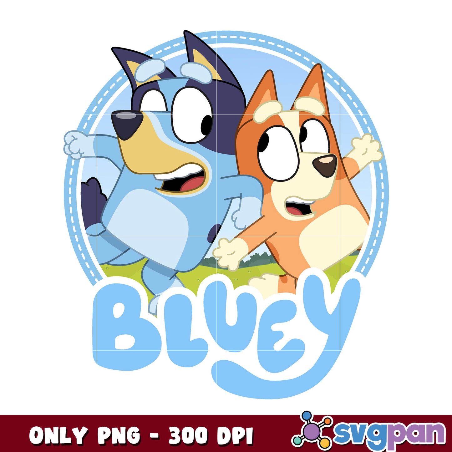 Bluey bingo cartoon png