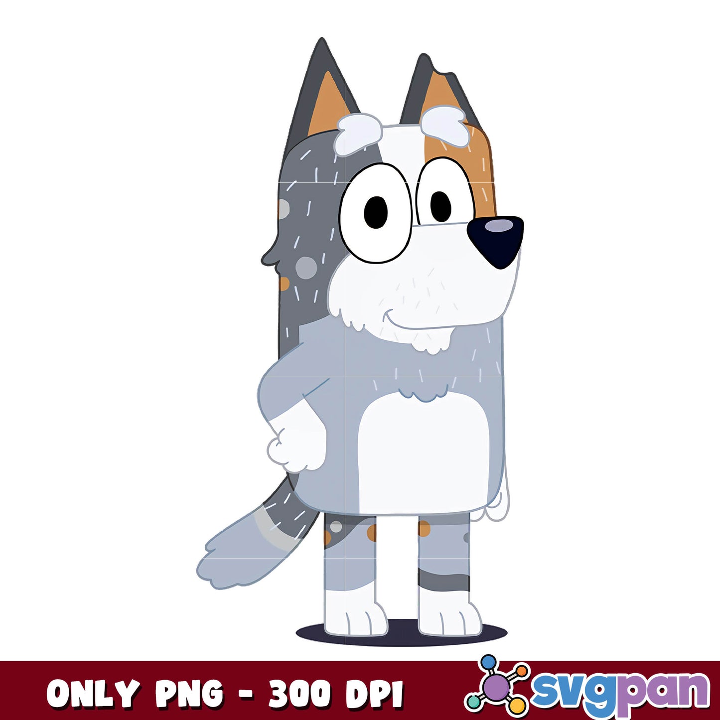 Bluey bob cartoon png