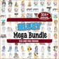 Bluey design collection svg bundle