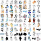 Bluey enormous svg bundle, bluey episodes svg, bingo bluey svg