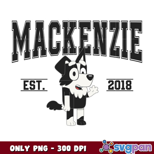 Bluey friends mackenzie est png