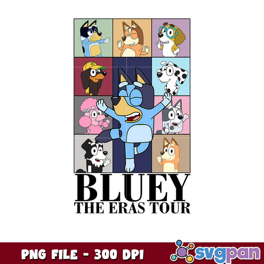 Bluey the eras tour png, bluey christmas png, merry christmas png