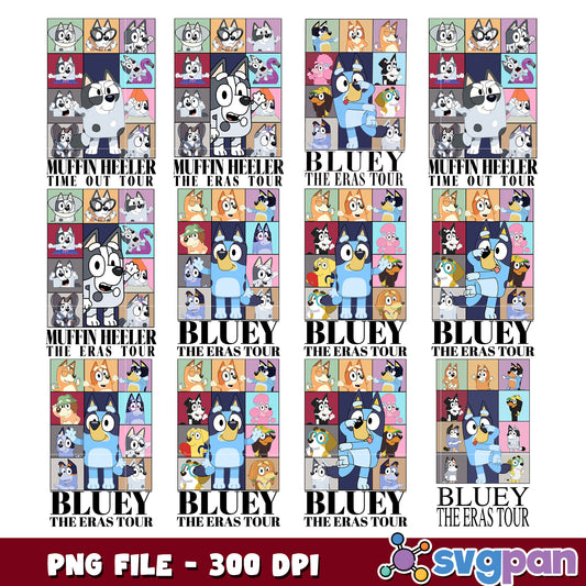 Blumey Eras Tour PNG Bundle 300 DPI