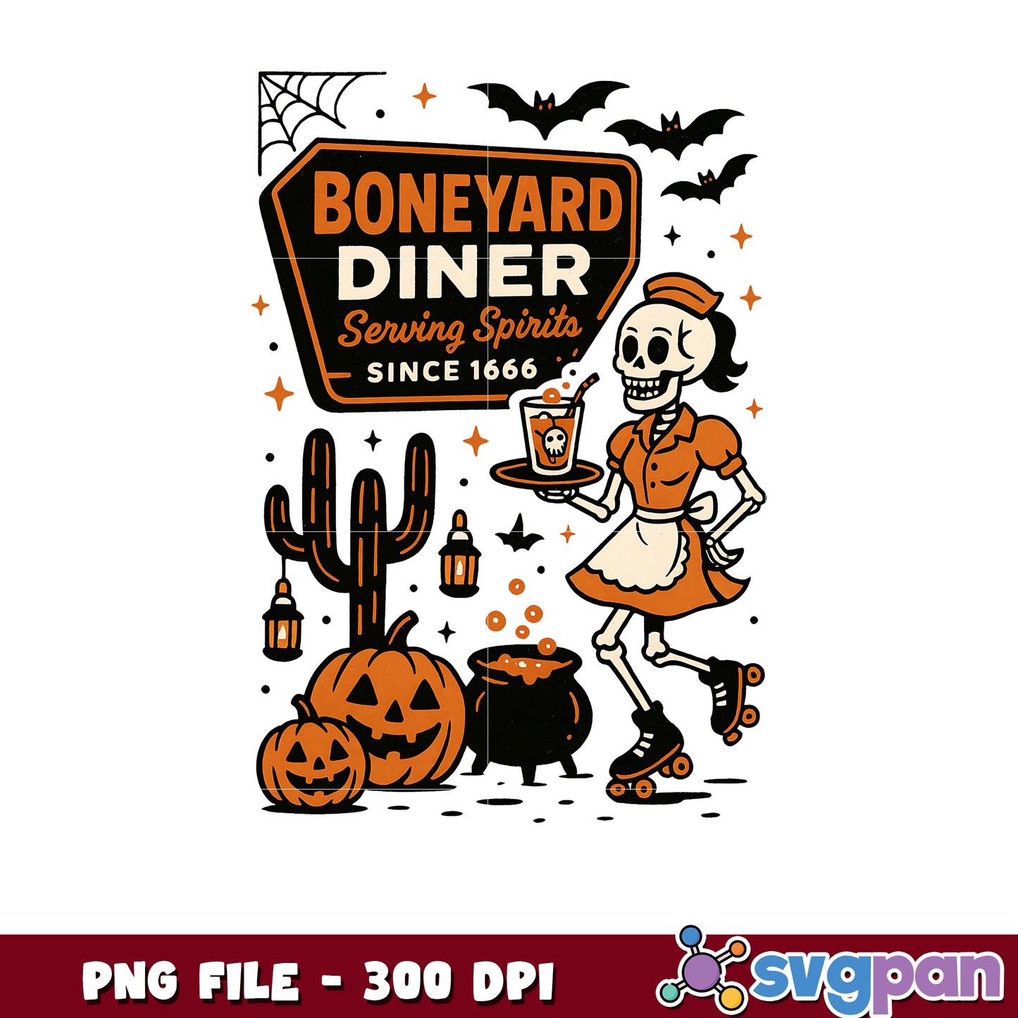 Boneyard diner png, halloween costume png, halloween goose png