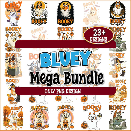 Booey bluey png bundle